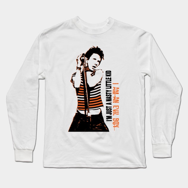 STIV BATORS Long Sleeve T-Shirt by RUIN! MUSIC